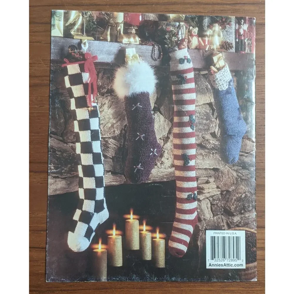 Yuletide Stockings Knit Pattern Book